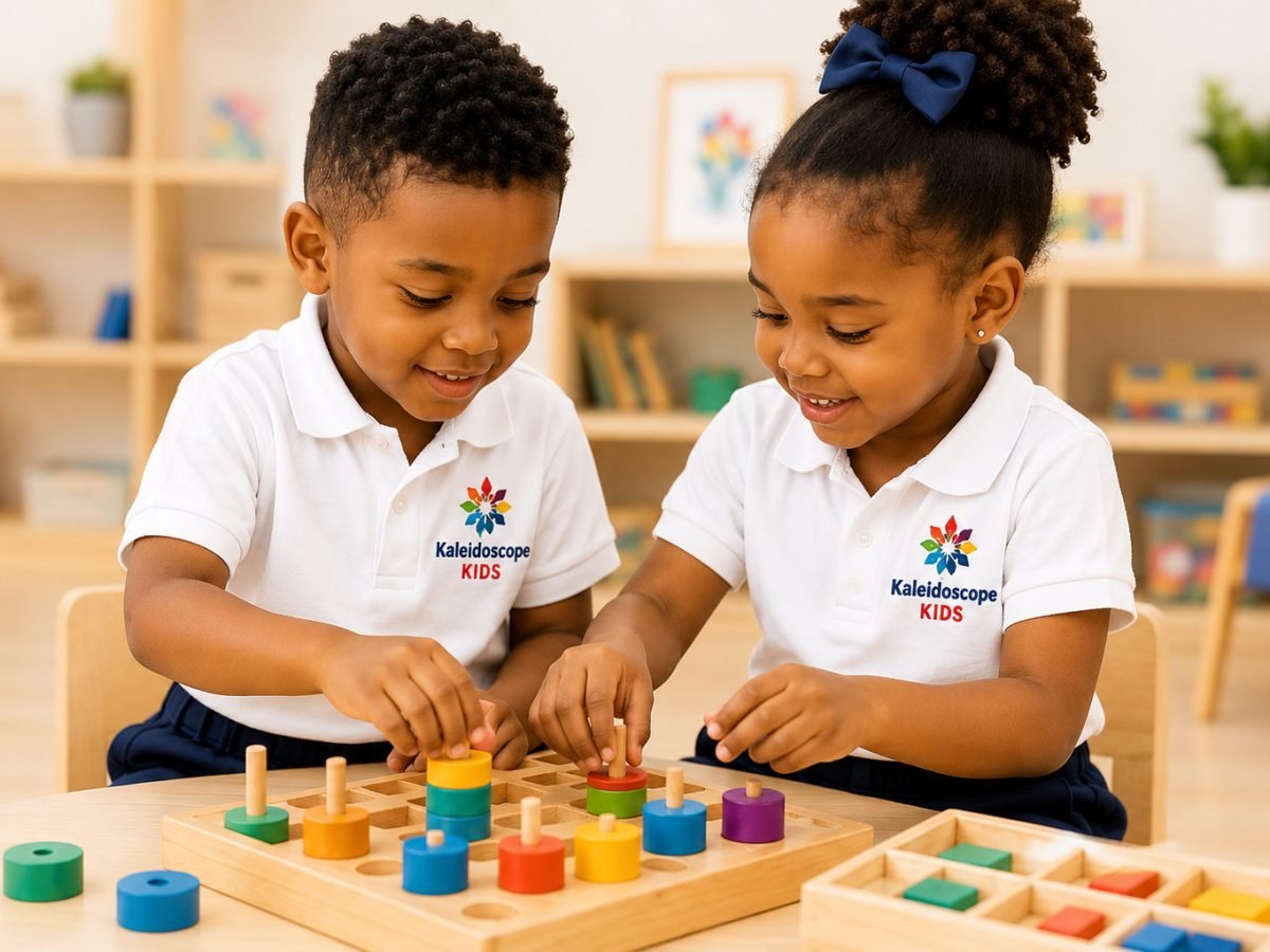 Children exploring together